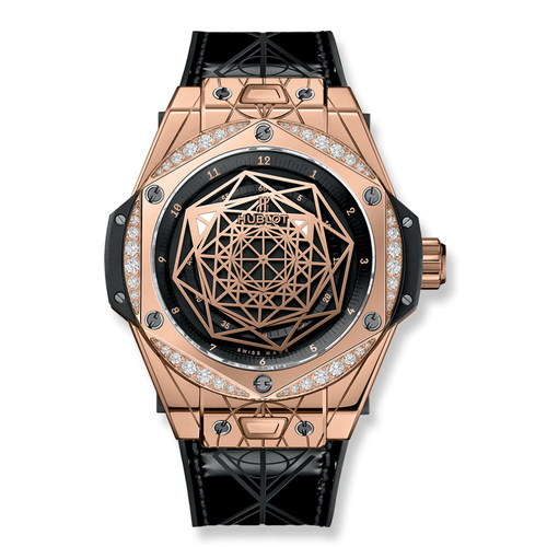 Hublot Big Bang Sang Bleu King Gold Diamonds 39mm 465.OS.1118.VR.1204.MXM17