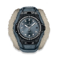Hublot Big Bang One Click Frosted Carbon Diamonds 39mm 465.QK.7170.VR.1204.ALP18