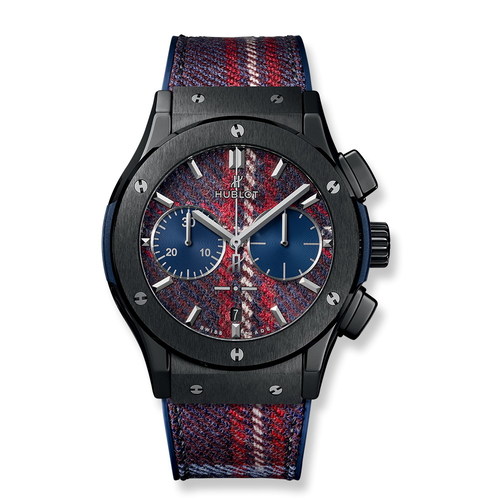 Hublot Classic Fusion Chronograph Italia Independent Tartan Ceramic 45mm 521.CM.2703.NR.ITI17