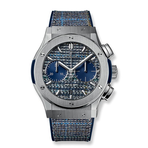 Hublot Classic Fusion Chronograph Italia Independent Prince-De-Galles Titanium 45mm 521.NX.2701.NR.ITI17