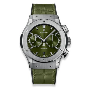 Hublot Classic Fusion Chronograph Titanium Green 521.NX.8970.LR