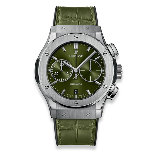 Hublot Classic Fusion Chronograph Titanium Green 521.NX.8970.LR