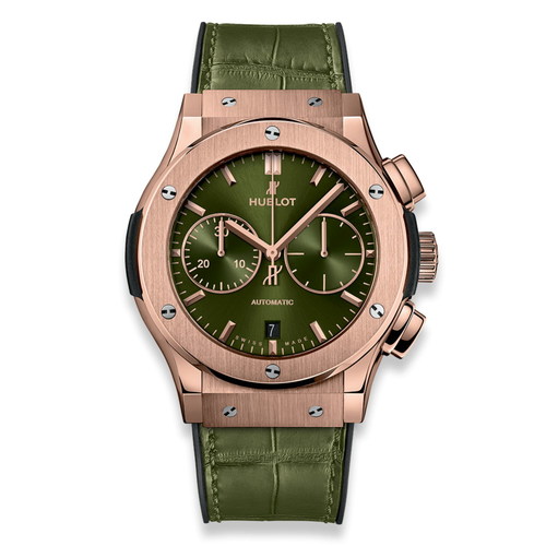 Hublot Classic Fusion Chronograph King Gold Green 521.OX.8980.LR