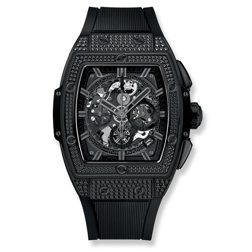 Hublot Spirit Of Big Bang All Black Pave 42mm 641.CI.0110.RX.1700