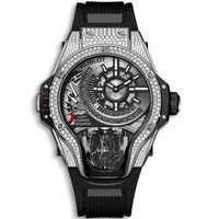 Hublot MP-09 Tourbillon Bi-Axis Titanium Pave 49mm 909.NX.1120.RX.1704