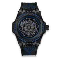Hublot Big Bang Sang Bleu All Black Blue 465.CS.1119.VR.1201.MXM18