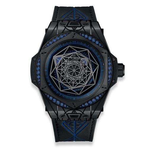 Hublot Big Bang Sang Bleu All Black Blue 465.CS.1119.VR.1201.MXM18
