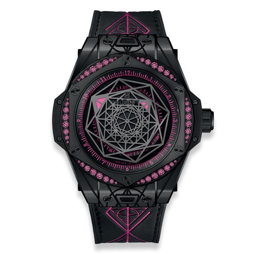 Hublot Big Bang Sang Bleu All Black Pink 465.CS.1119.VR.1233.MXM18