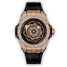 Hublot Big Bang Sang Bleu King Gold Pave 465.OS.1118.VR.1704.MXM18