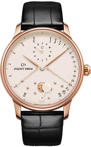 Jaquet Droz Complication Chaux-de-Fonds Perpetual Calendar Eclipse IVORY J030533201
