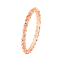 Boucheron Serpent Boheme Pink Gold Wedding Band