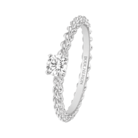 Boucheron Serpent Boheme White Gold Solitaire