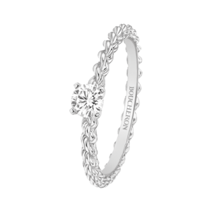 Boucheron Serpent Boheme White Gold Solitaire