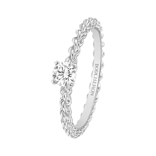 Boucheron Serpent Boheme White Gold Solitaire