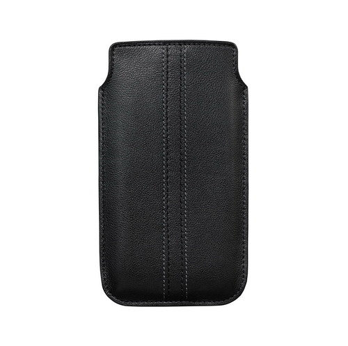 Вертикальный Чехол Vertu Signature Touch из черной кожи