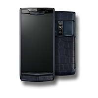 VERTU SIGNATURE TOUCH NEW PURE NAVY ALLIGATOR