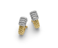 Fope серьги VIRGINIA Yellow Gold Diamond Earrings OR226 BBR1