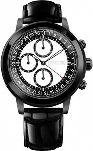Quinting Mysterious Chronograph Transparency Blacktop QBSL55
