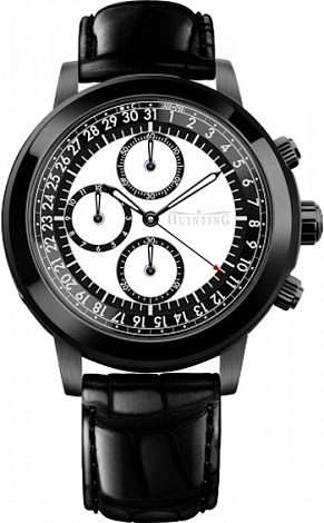 Quinting Mysterious Chronograph Transparency Blacktop QBSL55