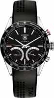 TAG Heuer Carrera 1/100 th sec Electro-Mechanical Chronograph 43 mm CV7A12.FT6012
