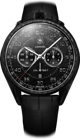 TAG Heuer Carrera Calibre 1887 Carbon Matrix Composite Concept Chronograph Carbon Matrix Composite Concept Chronograph