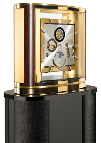 Настольные часы Buben & Zorweg Ellipse Grand Revers Tourbillon Gold