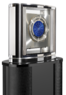 Настольные часы Buben & Zorweg Ellipse Grand Revers Tourbillon Rhodium