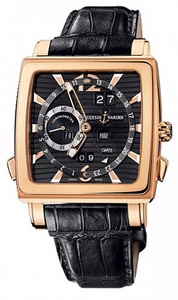 Ulysse Nardin Perpetual Calendars Quadrato Dual Time 326-90/92