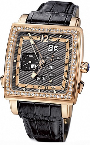 Ulysse Nardin Perpetual Calendars Quadrato Dual Time Perpetual 326-90B/69