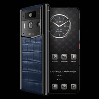 VERTU METAVERTU 2 BLUE ALLIGATOR SKIN PHONE WEB3 AI 