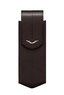Вертикальный чехол Vertu Signature S из коричневой седельной кожи с отделкой из красного золота