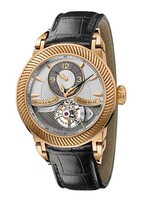 Arnold & Son Dead Beat Tourbillon (RG / Silver / Leather)