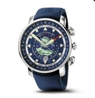 Arnold & Son Longitude II Trafalgar (SS / Blue / Rubber)