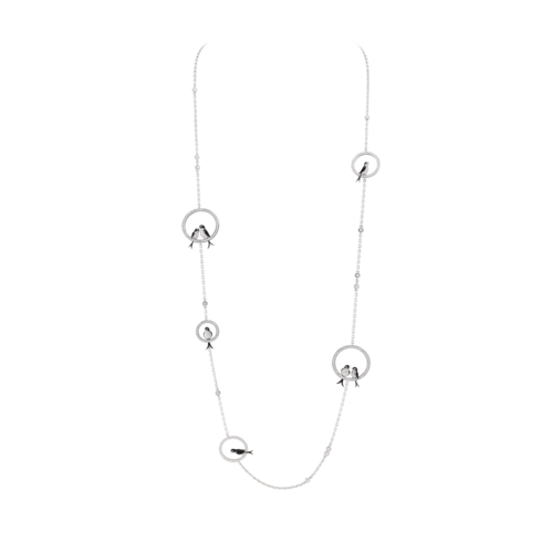Boucheron Aronda, the swallow long necklace