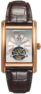 Audemars Piguet Edward Piguet Tourbillon (RG / Silver / Leather)