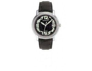 Audemars Piguet Jules Audemars Date (WG-Diamonds / Black / Leather)
