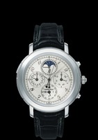 Audemars Piguet Jules Audemars Grande Complication (Platinum / White-Arabic / Leather)