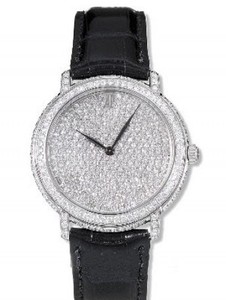 Audemars Piguet Jules Audemars Ladies Full Pave (Diamonds/Leather)