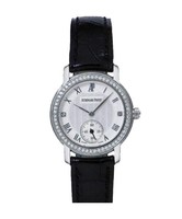 Audemars Piguet Jules Audemars Ladies Small Seconds (WG-Diamonds / Silver / Leather)