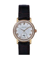 Audemars Piguet Jules Audemars Lady (RG-Diamonds-Silver-Leather)