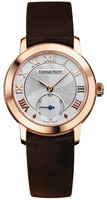 Audemars Piguet Jules Audemars Lady (RG / Silver / Brown Satin Strap)