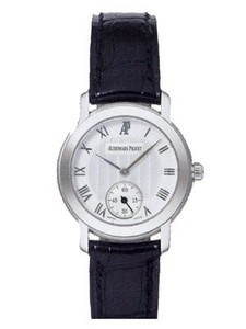 Audemars Piguet Jules Audemars Lady (WG-Silver-Leather)