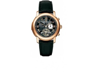 Audemars Piguet Jules Audemars Minute Repeater Tourbillon (Pink Gold / Black / Leather Strap)