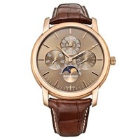 Audemars Piguet Jules Audemars Perpetual Calendar (RG / chocolate brown / Leather)