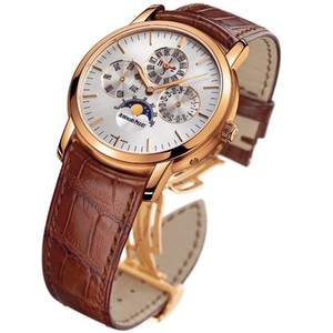 Audemars Piguet Jules Audemars Perpetual Calendar (RG / Silver / Leather)