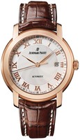 Audemars Piguet Jules Audemars Selfwinding (PG / Silver / Leather)