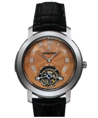 Audemars Piguet Jules Audemars Tourbillon Minute Repeater (Platinum / Silver / Leather)