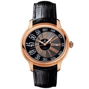 Audemars Piguet Millenary Novelty Automatic (RG / Black / Leather) 15320OR.OO.D002CR.01