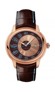 Audemars Piguet Millenary Novelty Automatic (RG / Brown / Leather)