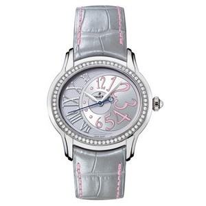 Audemars Piguet Millenary Novelty Ladies (SS / Silver / Leather Strap)